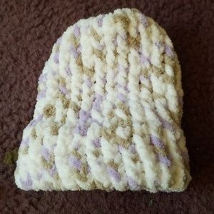 Knitted baby hat